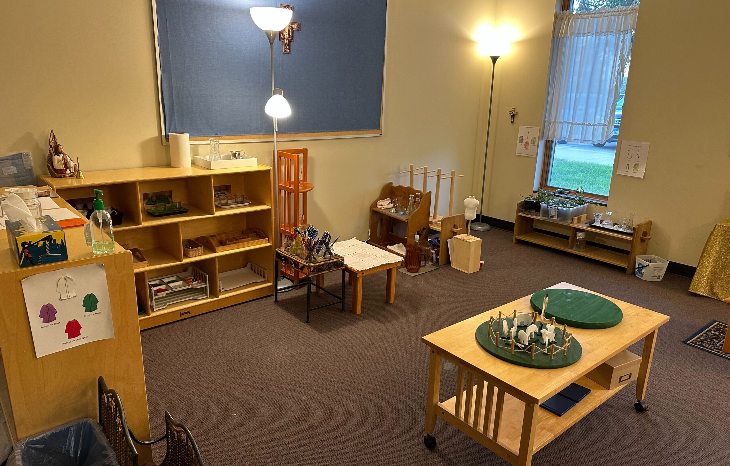 Atrium Catechesis of the Good Shepherd atrium room