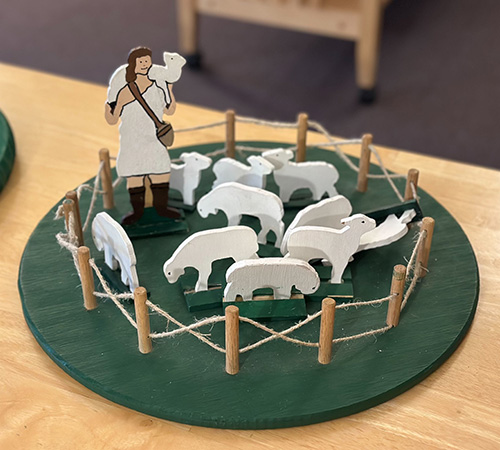 Catechesis of the Good Shepherd work station